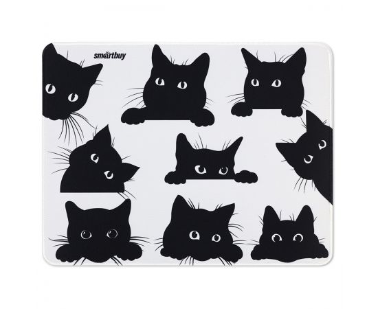 Коврик для мыши Smartbuy Cat-1, 360*270*3мм, ткань+резиновая основа SBMP-CAT-01