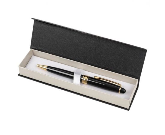 Ручка подар. "Darvish" корпус черный с золотистой отделкой в футляре SR-3294