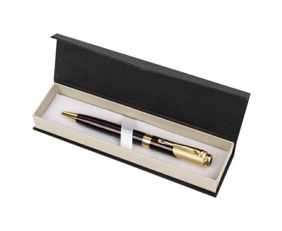 Ручка подар. "Darvish" корпус с золотистой отделкой в футляре SR-3296