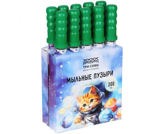 Мыльные пузыри ТРИ СОВЫ "Меч", 200мл, ассорти МП_59359