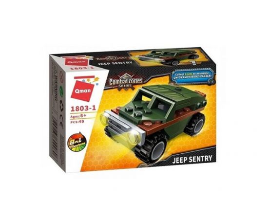 КОНСТРУКТОР ПЛАСТ. Combat Zones 1803 1803