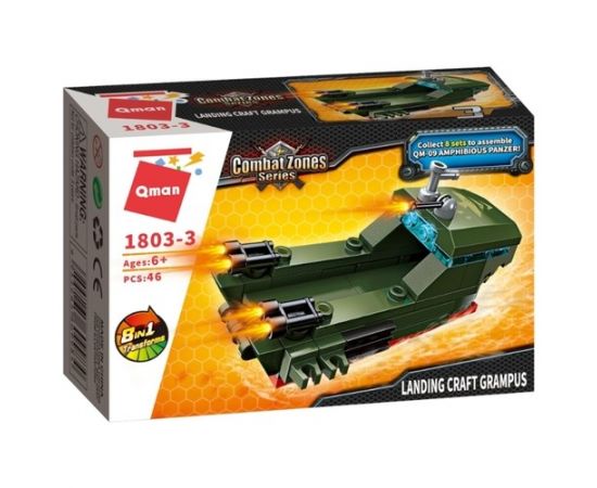 КОНСТРУКТОР ПЛАСТ. Combat Zones 1803 1803