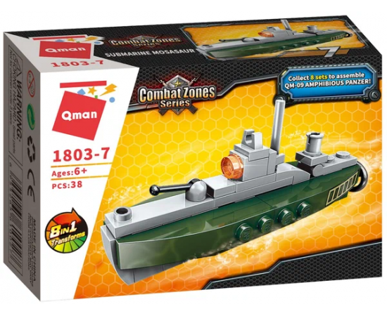 КОНСТРУКТОР ПЛАСТ. Combat Zones 1803 1803