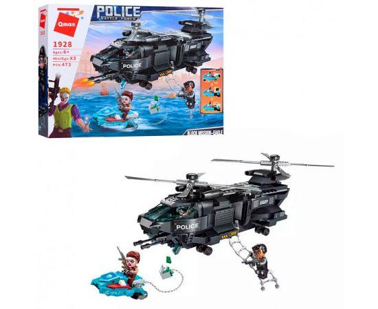 КОНСТРУКТОР 1928  Block Mission-Eagle, 473дет 1928