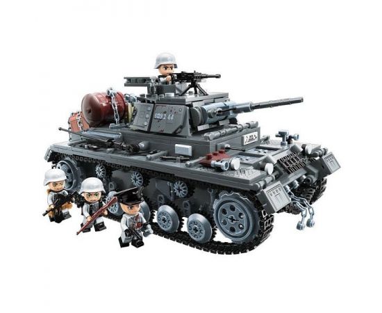 Конструктор 21028 German type 3 F Tank 1058 дет 21028