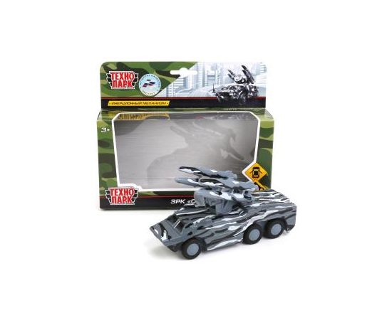 МОДЕЛЬ "ТЕХНОПАРК" МЕТАЛЛ. ИНЕРЦ. ЗРК ОСА СЕР.КАМУФ. 15СМ, РАКЕТЫ ВРАЩ. 360ГР. В КОР 250747 250747