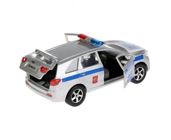 Машина металл KIA sorento prime ПОЛИЦИЯ, 12 см, двери, багаж., инерц 258219 258219
