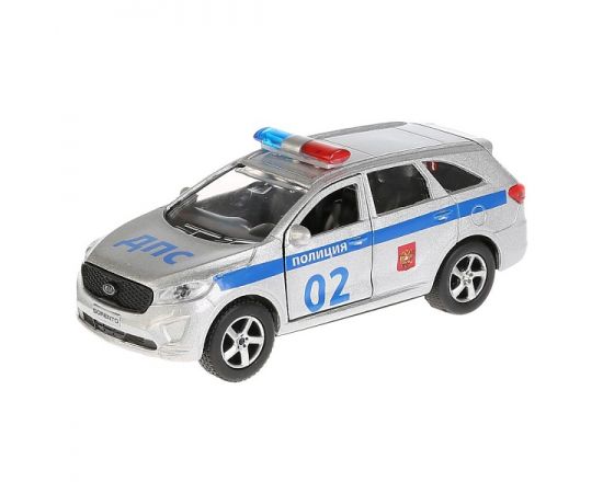 Машина металл KIA sorento prime ПОЛИЦИЯ, 12 см, двери, багаж., инерц 258219 258219