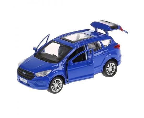 Машина металл FORD KUGA длина 12 см, двери, багаж, инерц, синий 265824 265824