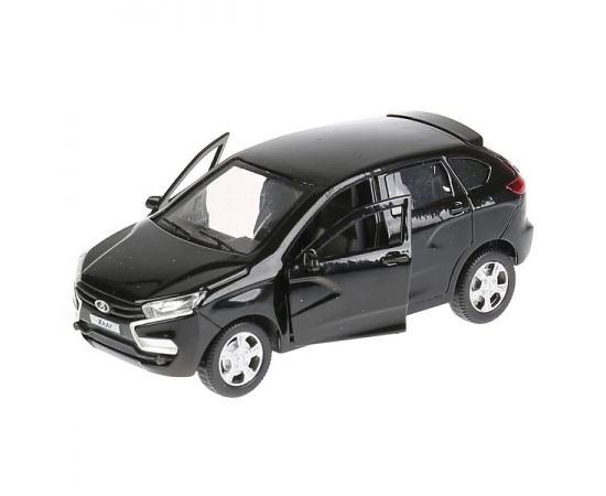 Машина металл LADA XRAY длина 12 см, двери, багаж, инерц, черный, кор. 271517 271517