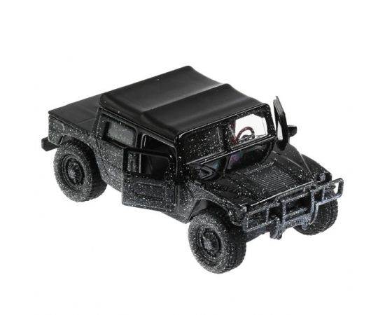 Машина металл HUMMER h1 ПИКАП в снегу, 12 см, дв., баг., инерц 312421 312421