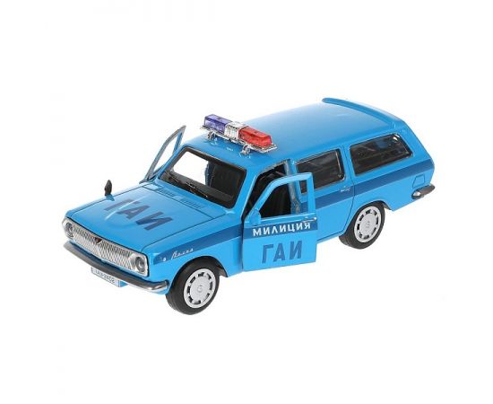 Машина металл ГАЗ -2402 "волга" милиция 12 см, отк дв, баг., ин, 313458 313458