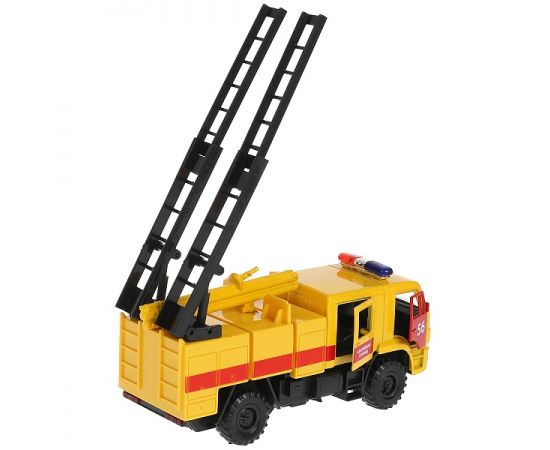 Машина металл КАМАЗ-43502 АВАРИЙНАЯ СЛУЖБА 15 см, двер, подв дет, инер 313542