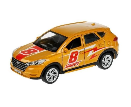 Машина металл HYUNDAI TUCSON СПОРТ длина 12 см, двери, багаж. 336379 336379