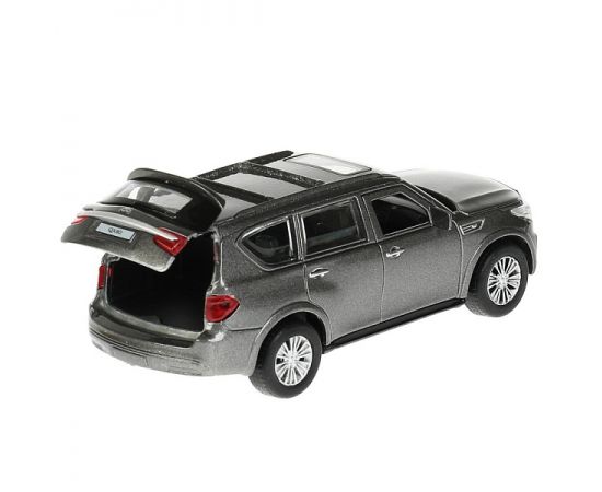 Машина металл INFINITI QX80, длина 12,5 см, двери, багаж, инер, серый 338538 338538