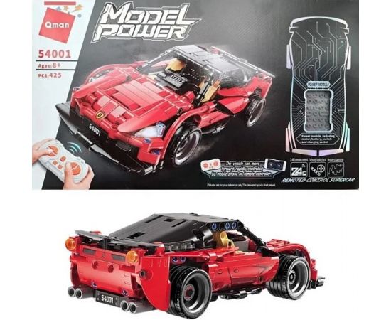 Конструктор 54001 425 дет Model Power Remoted control Supercar 54001