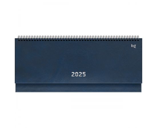Планинг датированный 2025г., 64л., 285*100, бумвинил, BG, синий ПД-БВ_62245