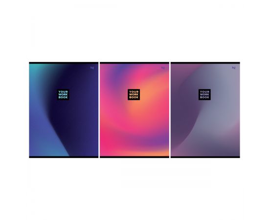 Тетрадь 48л., А4, клетка BG "Monocolor. Gradient" Т4ск48 63251