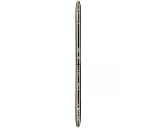 Кисть художественная синтетика Гамма "Модерн", двухсторонняя, круглая №3, круглая №6, французское крепление, складная ручка 11110306