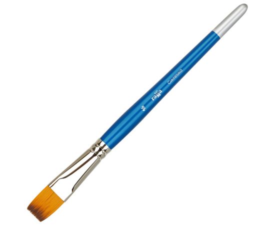 Кисть синтетика Гамма, плоская №16 280618.08.016