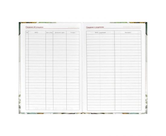 Записная книга учителя, преподавателя арт. 65093 ВЕСЕННИЕ ЦВЕТЫ / А5 96 л., блок - печать в две краски, твёрдый переплёт 7БЦ, глянцевая ламинация, тиснение фольгой/ 65093