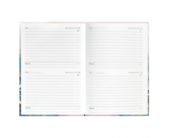 Записная книга учителя, преподавателя арт. 65094 ФАКТУРА / А5 96 л., блок - печать в две краски, твёрдый переплёт 7БЦ, глянцевая ламинация, тиснение фольгой/ 65094