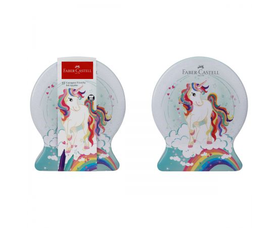 Набор для рисования Faber-Castell "Connector Unicorn" 33 фломастера 155544