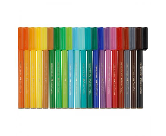 Набор для рисования Faber-Castell "Connector Dinosaur" 20 фломастеров 155546
