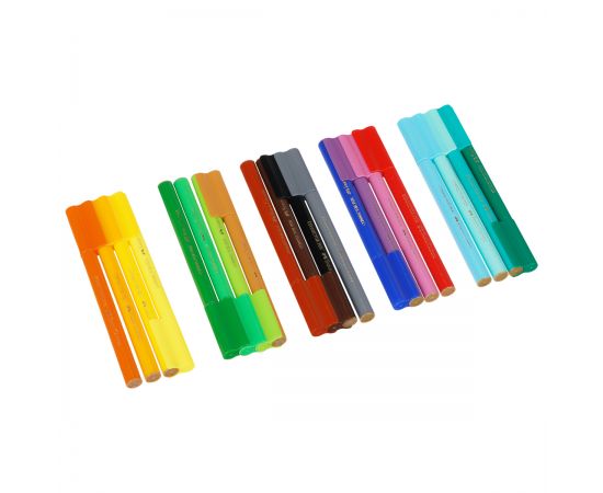 Набор для рисования Faber-Castell "Connector Dinosaur" 20 фломастеров 155546
