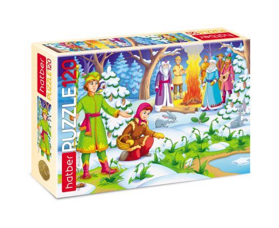 Пазл  120 эл. Hatber "Зимняя сказка" 120ПЗ5_19269