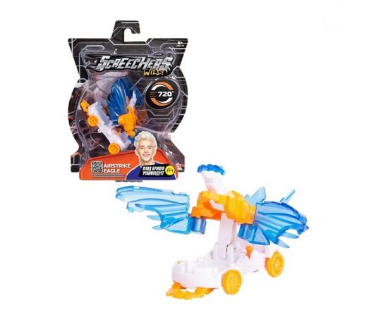 Дикие Скричеры. Маш-трансформер Эйрстрайк Игл 720. ТМ Screechers Wild 39853 39853