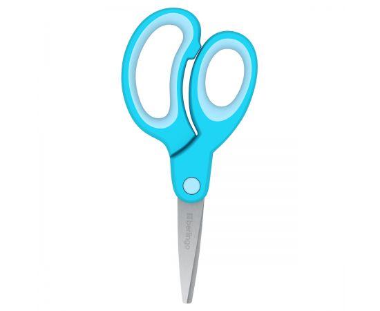 Ножницы детские для левшей Berlingo 13см, европодвес DNn_14031