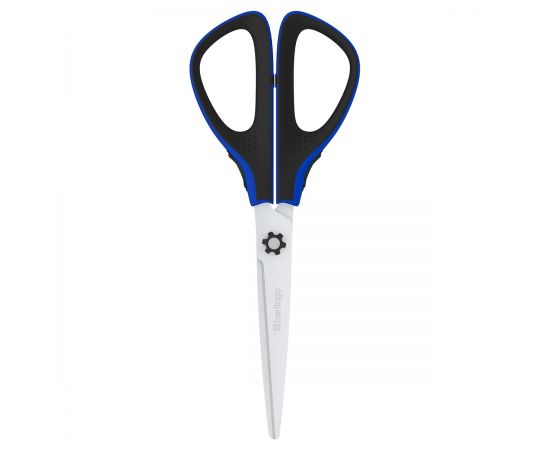 Ножницы Berlingo "Easycut 300", 20см, синие, мягкие вставки, европодвес DNn_20035_a