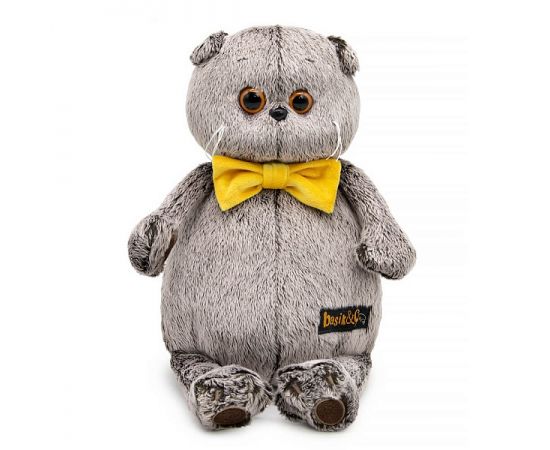 Басик в рыжем бархатном банте Ks22 Ks22-031