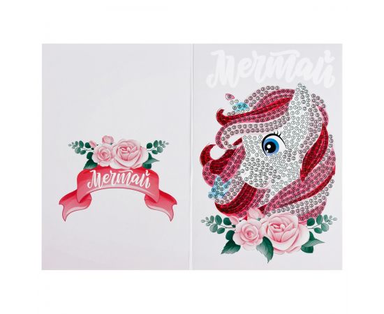 Алмазная мозаика, открытка ТРИ СОВЫ Люблю тебя, "Мечтай", пакет с европодвесом АМО_48172