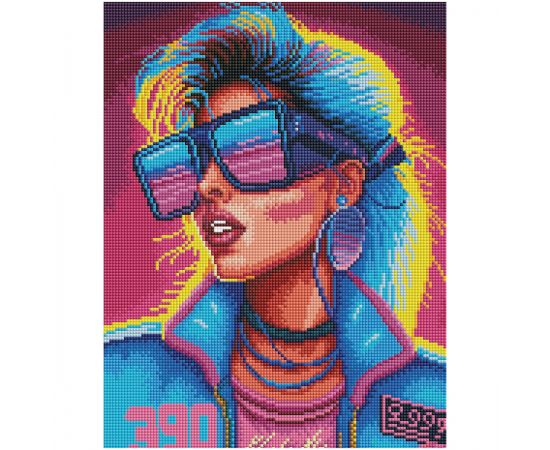 Алмазная мозаика ТРИ СОВЫ "Диджитал", 30*40см, холст на деревянном подрамнике, картонная коробка с пластиковой ручкой АМП3040_52954