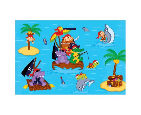 Пазл  24 эл. Maxi ТРИ СОВЫ "Пиратские приключения" ПК24М_54524