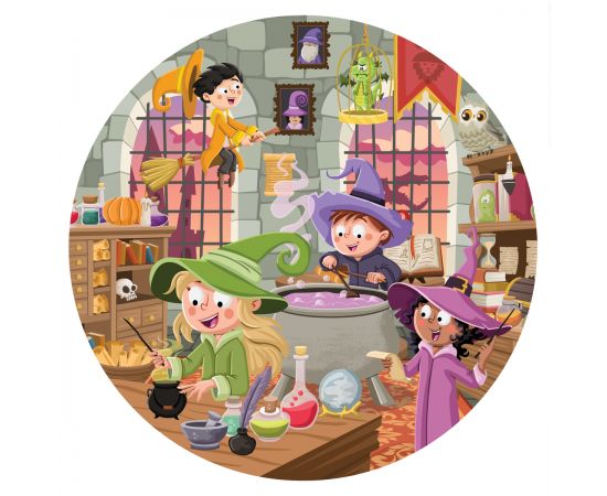 Пазл  77 эл. ТРИ СОВЫ "Школа волшебников" ПК77_54610