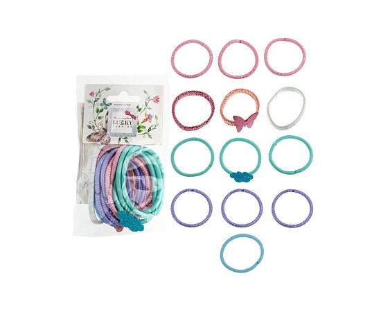 Набор резинок для волос Lukky Fashion, 13шт, микс Т24092 Т24092