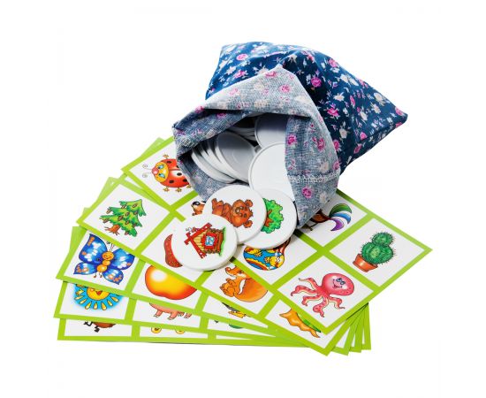 Игра настольная Лото, Десятое королевство "Десять в одном", пластиковые фишки 621