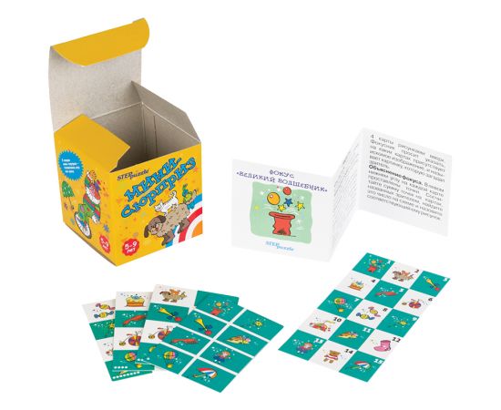 Игра настольная Step Puzzle "Мини-Сюрпризы", ассорти, картонная коробка 76098