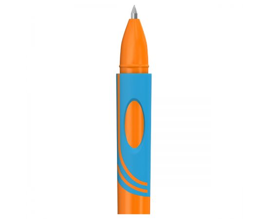 Ручка шариковая Berlingo "Initial", для правшей, светло-синяя, 0,7мм CBp_70700_R