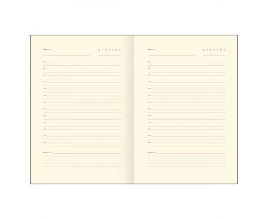 Ежедневник недатированный, А5, 136л., кожзам, Greenwich Line "Belles Fleurs. Crocus", тон. блок, цветной срез ENA5_53262