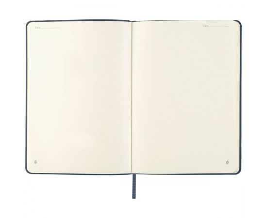 Записная книжка А5 96л. ЛАЙТ, кожзам, Greenwich Line "Classic. Dark blue", с резинкой, блок без линовки NA5е_51436
