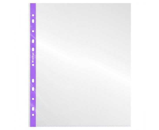 Папка-вкладыш с перфорацией Berlingo "Mirror", А4, 40мкм, глянцевая SPm_A4040