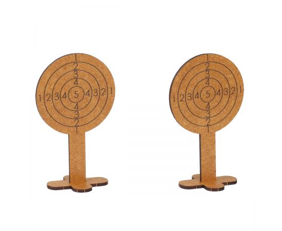 Пистолет деревянный ТРИ СОВЫ Glock-18, "Реликвия", подложка ХДФ с европодвесом, термоусадка ПД2ГЛ001