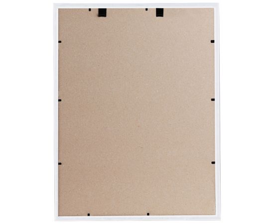 Рамка пластиковая 30*40см, OfficeSpace "Basic", небьющееся стекло, белая РП_41696