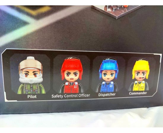 Конструктор 23019 J-35 Stealth Carrier-based Aircraft 1877 дет 23019