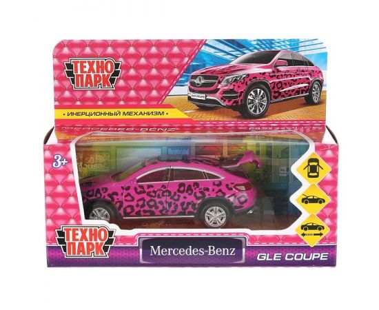 Машина металл MERCEDES-BENZ GLE COUPE ДЛЯ ДЕВОЧЕК 12 см, 313652 313652