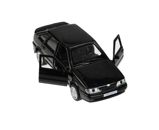 Машина металл LADA LADA-2114 "SAMARA" 12 см, двери, черный 326424 326424